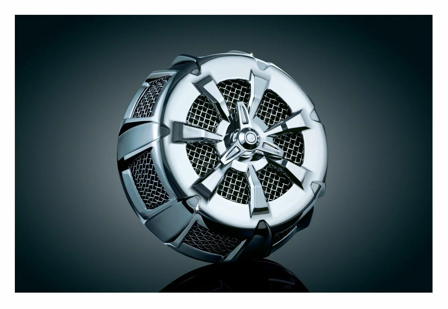 Buy ⭐ Kuryakyn Alley Cat Air Cleaner For Yamaha Stryker 2011-2015 Chrome [Previously Installed] 😀