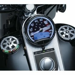 Brand new 😍 Kuryakyn Alley Cat LED Fuel / Battery Gauge For Harley 1988-2018 🛒 -Kuryakyn Sales Store kuryakyn alley cat led fuel battery gauge for harley19882016 chrome 3