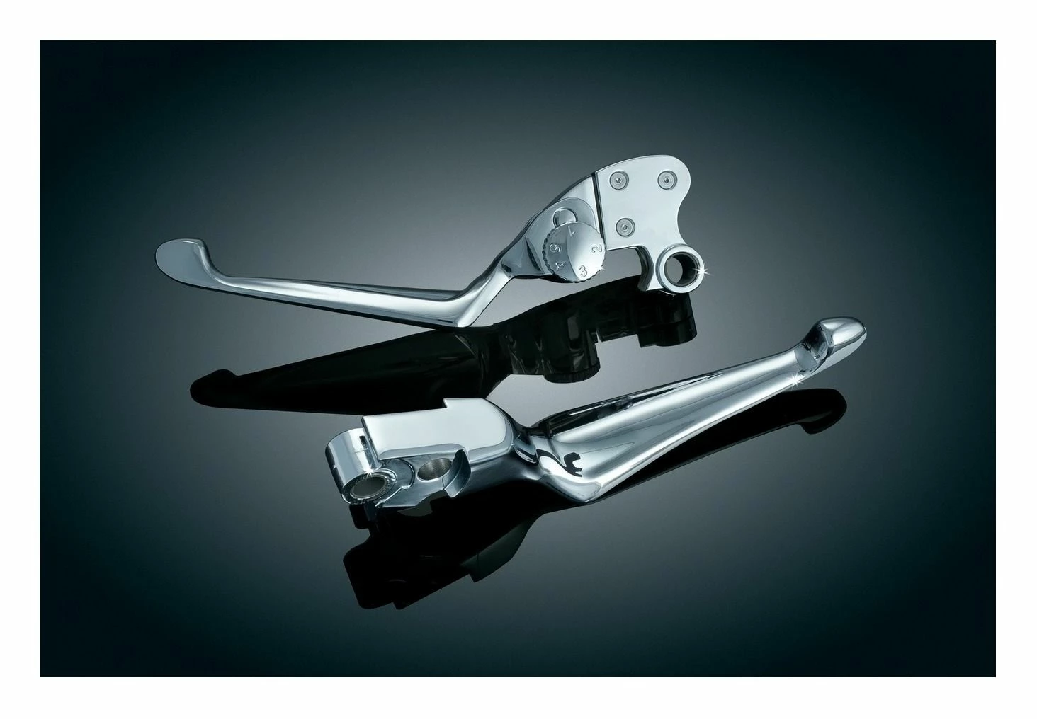 Promo 🤩 Kuryakyn Boss Blades Brake And Adjustable Clutch Lever For Harley 🎁