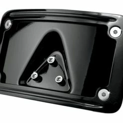 Discount 🥰 Kuryakyn Curved Laydown License Plate Frame Mount For Harley 🧨