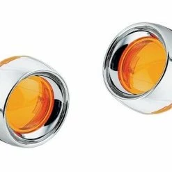 Best Pirce 🎉 Kuryakyn Deuce Turn Signal Deep Dish Bezel For Harley 2000-2022 👍 -Kuryakyn Sales Store kuryakyn deuce turn signal deep dish bezel for harley20002014 5