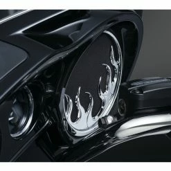 Promo 🎁 Kuryakyn Flame Front Speaker Grills For Harley Touring ✨ -Kuryakyn Sales Store kuryakyn flame front speaker grills for harley touring 1