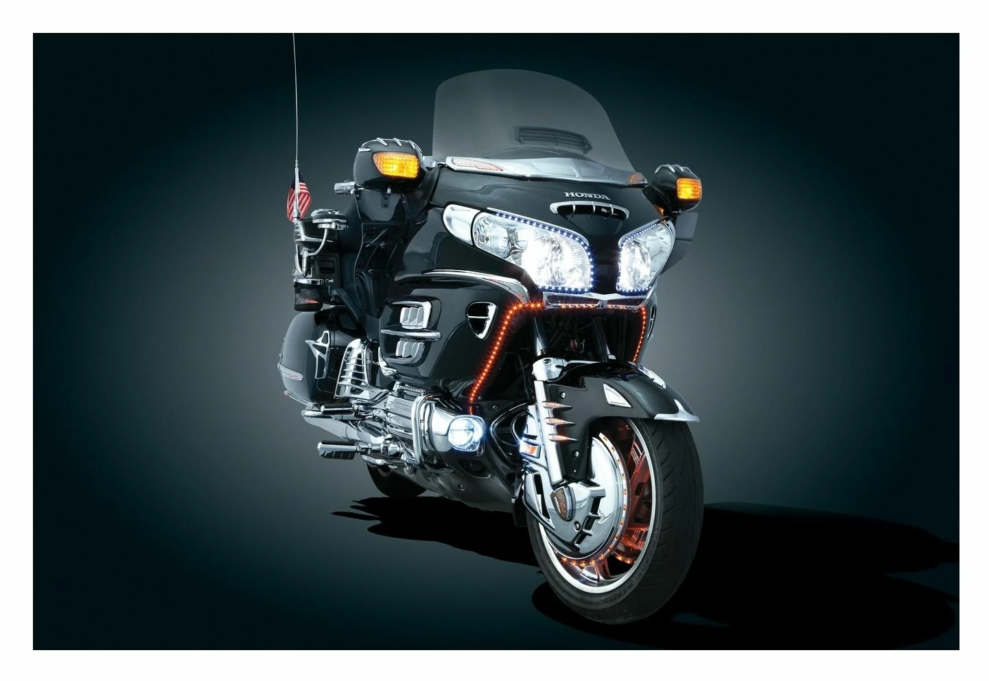 Discount ✨ Kuryakyn Front Fender Tip Honda GoldWing GL1800 2001-2015 😀 - Image 3