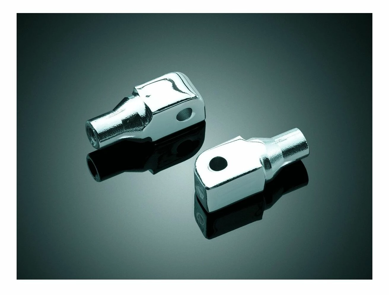 Best Sale ❤️ Kuryakyn Front Tapered Foot Peg Adapters Yamaha Road Star Warrior [Previously Installed] 🛒