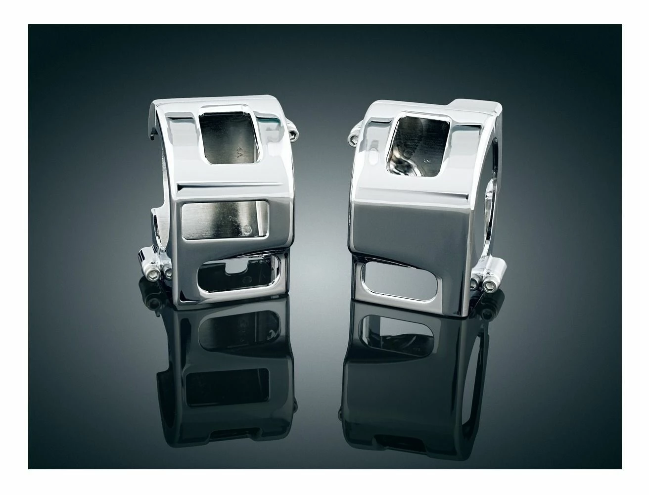 Cheapest 🔔 Kuryakyn Handlebar Control Covers Honda Cruisers Without Choke Chrome [Previously Installed] 😀 - Image 3