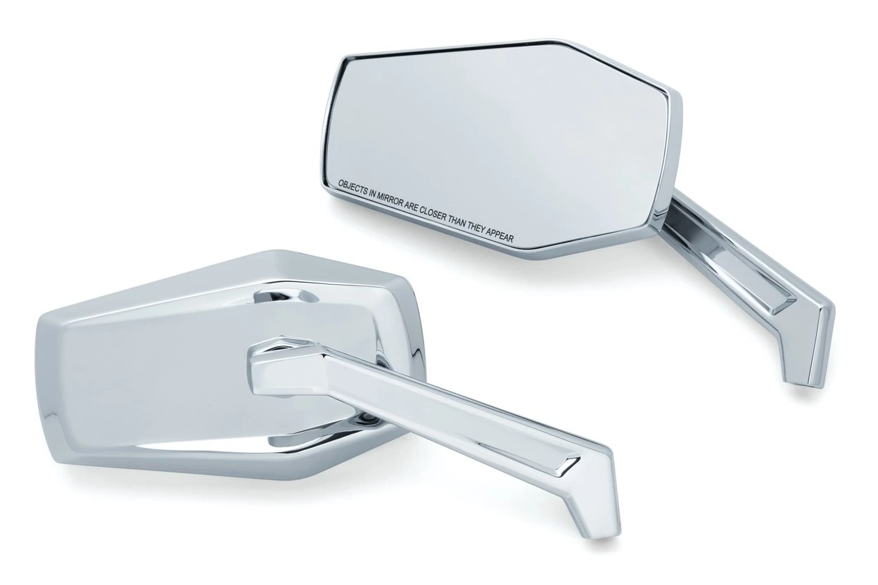 Discount ❤️ Kuryakyn Hex Mirrors For Harley 🔥 4 Discount ❤️ Kuryakyn Hex Mirrors For Harley 🔥 - Image 2