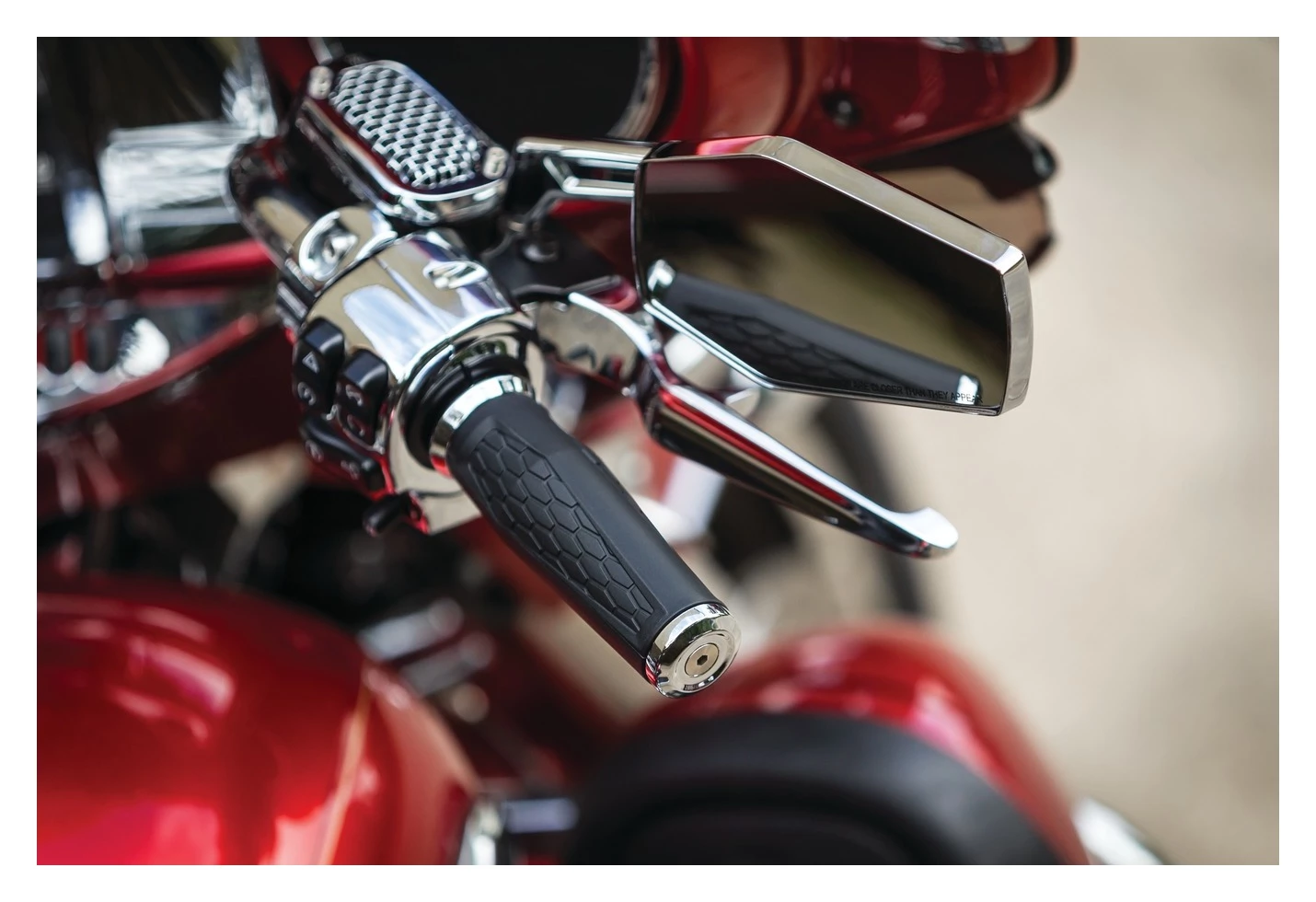 Discount ❤️ Kuryakyn Hex Mirrors For Harley 🔥 5 Discount ❤️ Kuryakyn Hex Mirrors For Harley 🔥 - Image 3