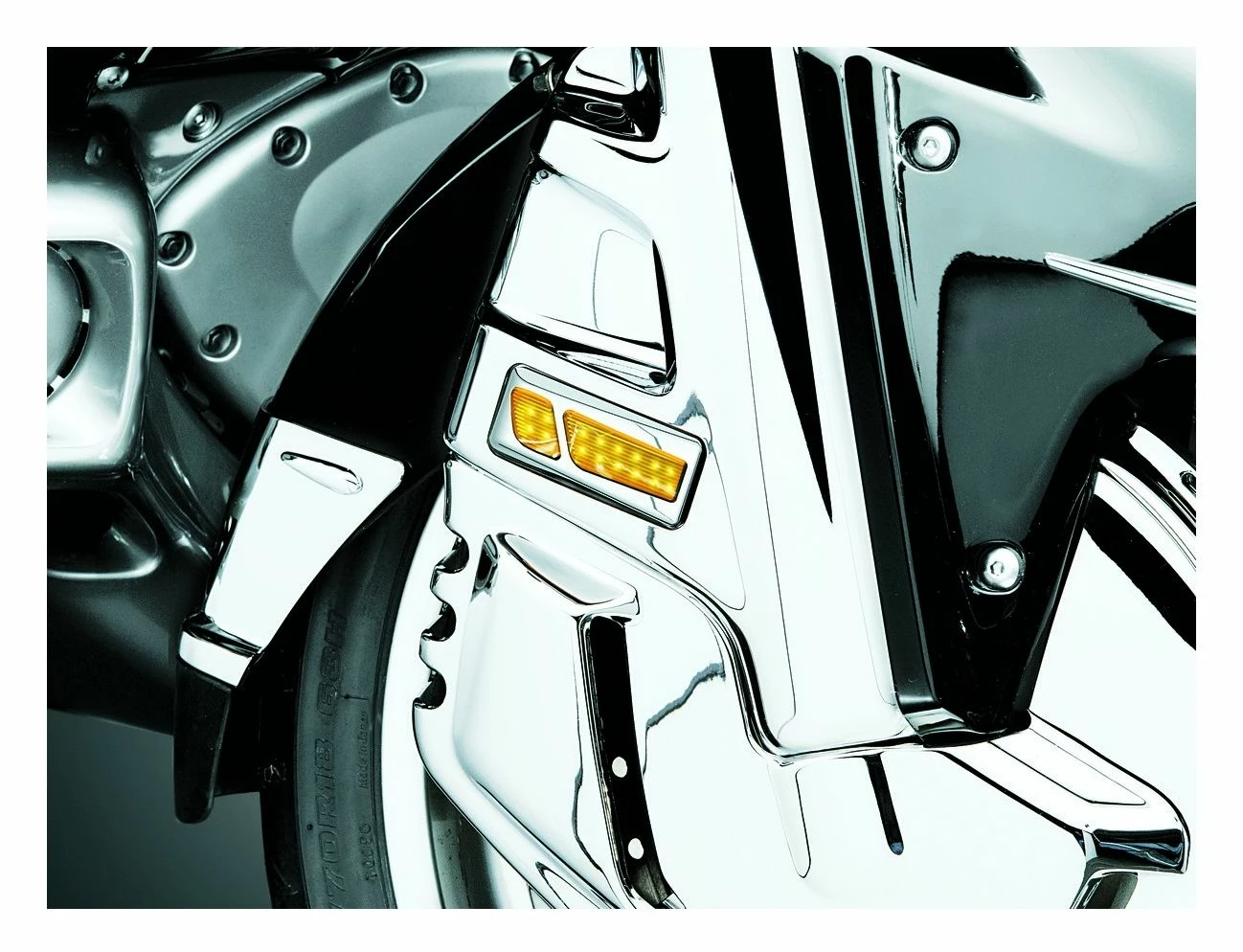 Promo 🤩 Kuryakyn LED Front Reflector Conversion For Honda GoldWing 2001-2015 ⭐ - Image 4