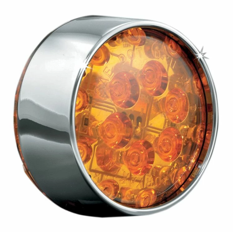 Cheapest 🥰 Kuryakyn LED Front Turn Signal Conversion Kit For Harley 🎉