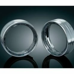 Outlet 😉 Kuryakyn LED Halo 4 1/2" Passing Lamp Trim Rings For Harley 1984-2016 🛒 -Kuryakyn Sales Store kuryakyn led halo45 passing lamp trim rings for harley 6