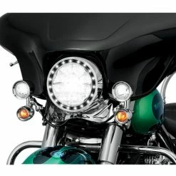 Flash Sale ๐ฏ Kuryakyn LED Halo 7" Headlight Trim Ring For Harley โจ