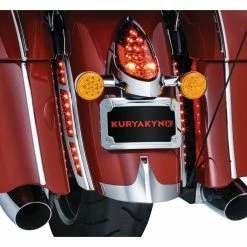 Hot Sale 🔔 Kuryakyn LED Rear Fender Strip Lights For Indian Touring & Cruiser 2014-2022 😀 -Kuryakyn Sales Store kuryakyn led rear fender strip lights for indian touring cruiser20142021 7