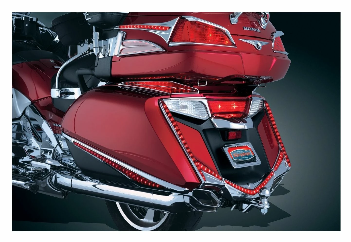 Best Sale ⌛ Kuryakyn LED Vertical Rear Light Strips For Honda GoldWing 2012-2015 🔥 - Image 3