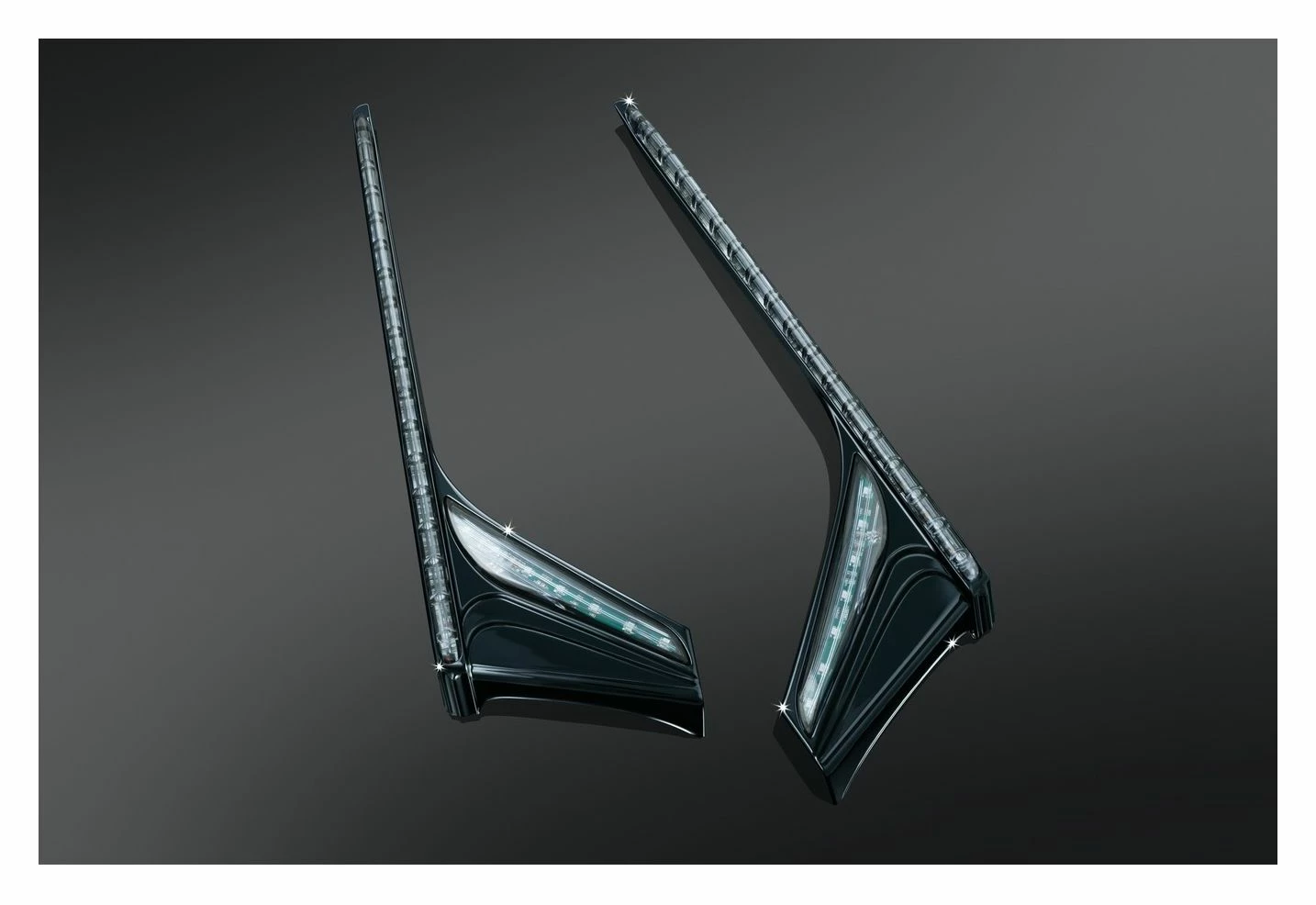 Best Sale ⌛ Kuryakyn LED Vertical Rear Light Strips For Honda GoldWing 2012-2015 🔥 - Image 5