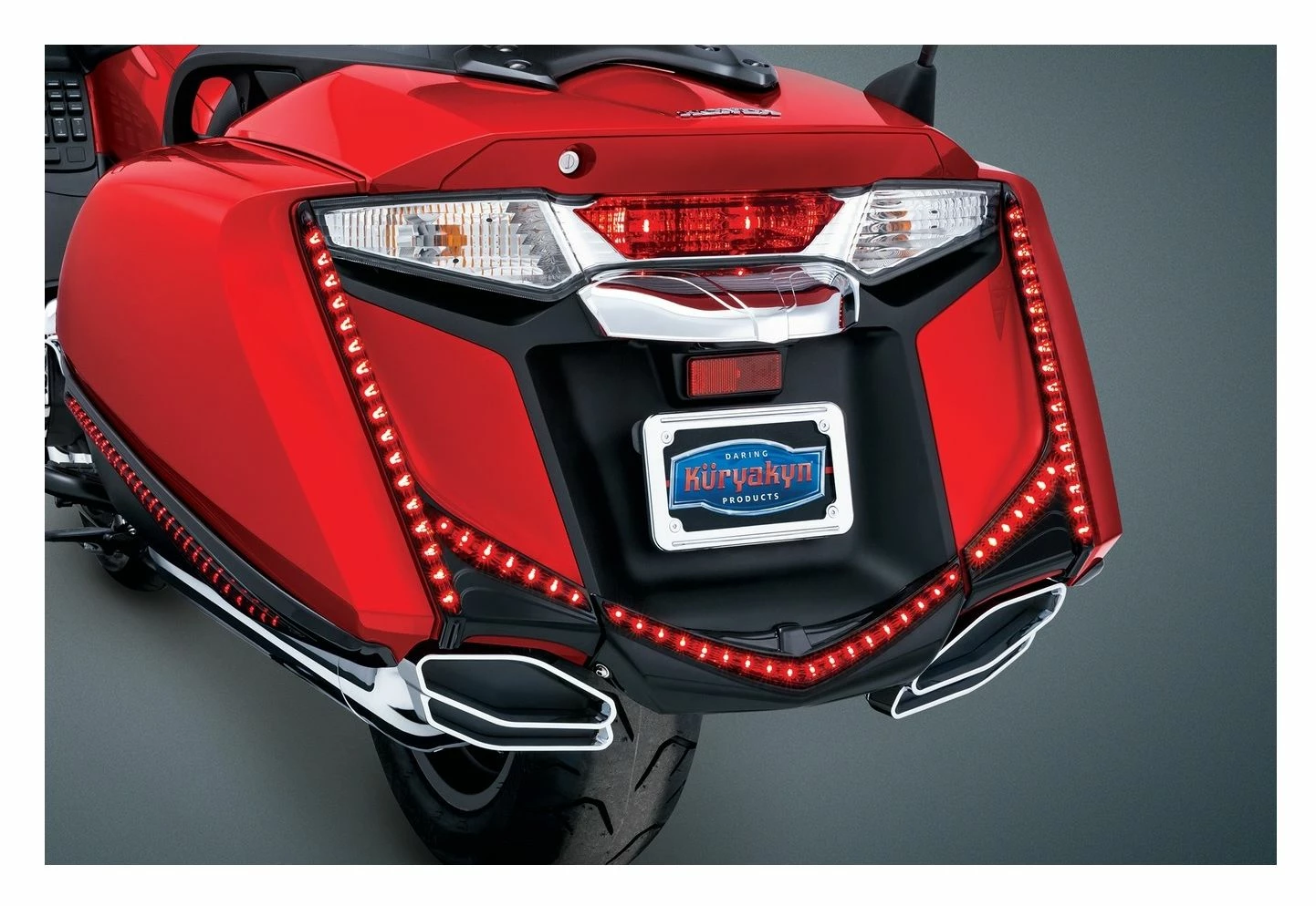 Best Sale ⌛ Kuryakyn LED Vertical Rear Light Strips For Honda GoldWing 2012-2015 🔥 - Image 8