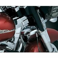 Best deal 🎉 Kuryakyn Lower Triple Tree Wind Deflector For Harley Touring ✔️ -Kuryakyn Sales Store kuryakyn lower triple tree wind deflector for harley touring 3