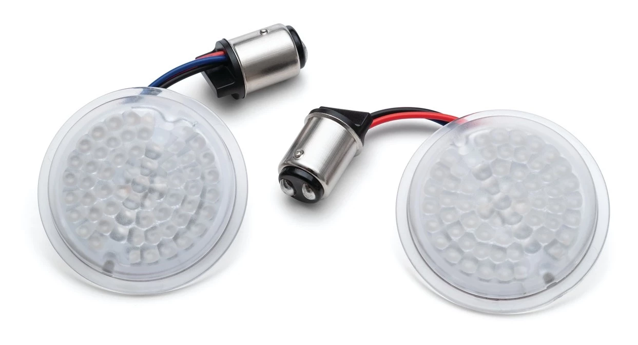 Budget 🥰 Kuryakyn LuminEZ LED Front Turn Signal Inserts For Harley 2000-2022 🛒 - Image 2