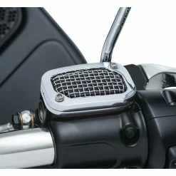 Buy 😍 Kuryakyn Mesh Brake Master Cylinder Cover For Harley ⭐ -Kuryakyn Sales Store kuryakyn mesh brake master cylinder cover for harley touring20082017 5