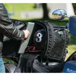 Buy 🌟 Kuryakyn Momentum Road Warrior Rear Seat Bag ✨ -Kuryakyn Sales Store kuryakyn momentum road warrior sissy bar bag 15