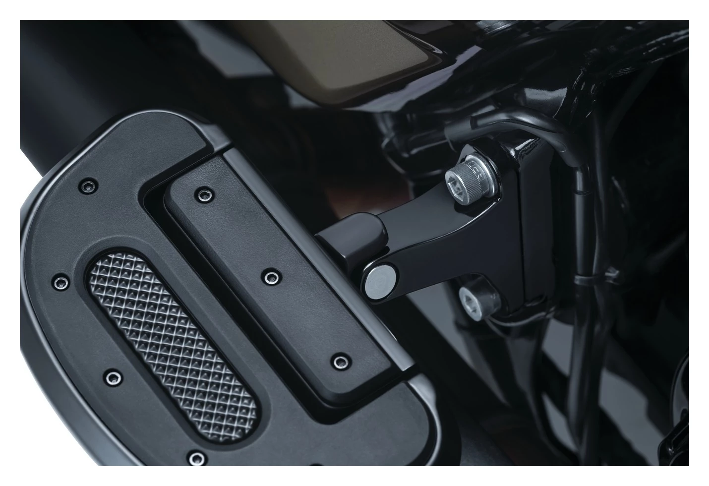 Promo 👍 Kuryakyn Non-Pivoting Splined Adapter Male Floorboard Mounts For Harley 2006-2022 😀