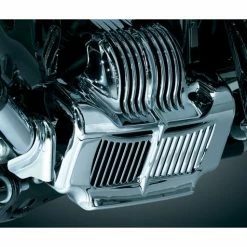 Promo ⭐ Kuryakyn Oil Cooler Cover For Harley Touring 2011-2016 ✔️ -Kuryakyn Sales Store kuryakyn oil cooler cover for harley touring20112015 chrome 4