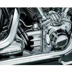 Hot Sale 😉 Kuryakyn Oil Line Nacelle Cover For Harley Softail 🎁