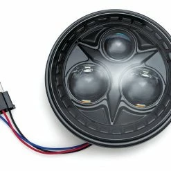 Budget ⭐ Kuryakyn Orbit 5 3/4" LED Headlight For Harley 🥰