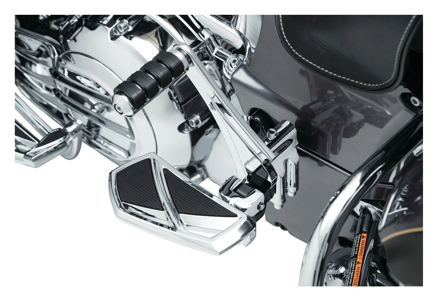 Flash Sale ✔️ Kuryakyn Passenger Floorboard Mounts For Indian Touring 2014-2022 Black [Incomplete] 🛒 - Image 2