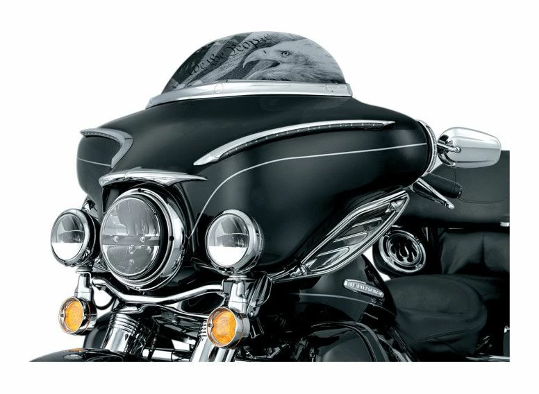 Budget ✨ Kuryakyn Phase 7 LED 4.5" Passing Lamps For Harley ❤️ 3 Budget ✨ Kuryakyn Phase 7 LED 4.5" Passing Lamps For Harley ❤️