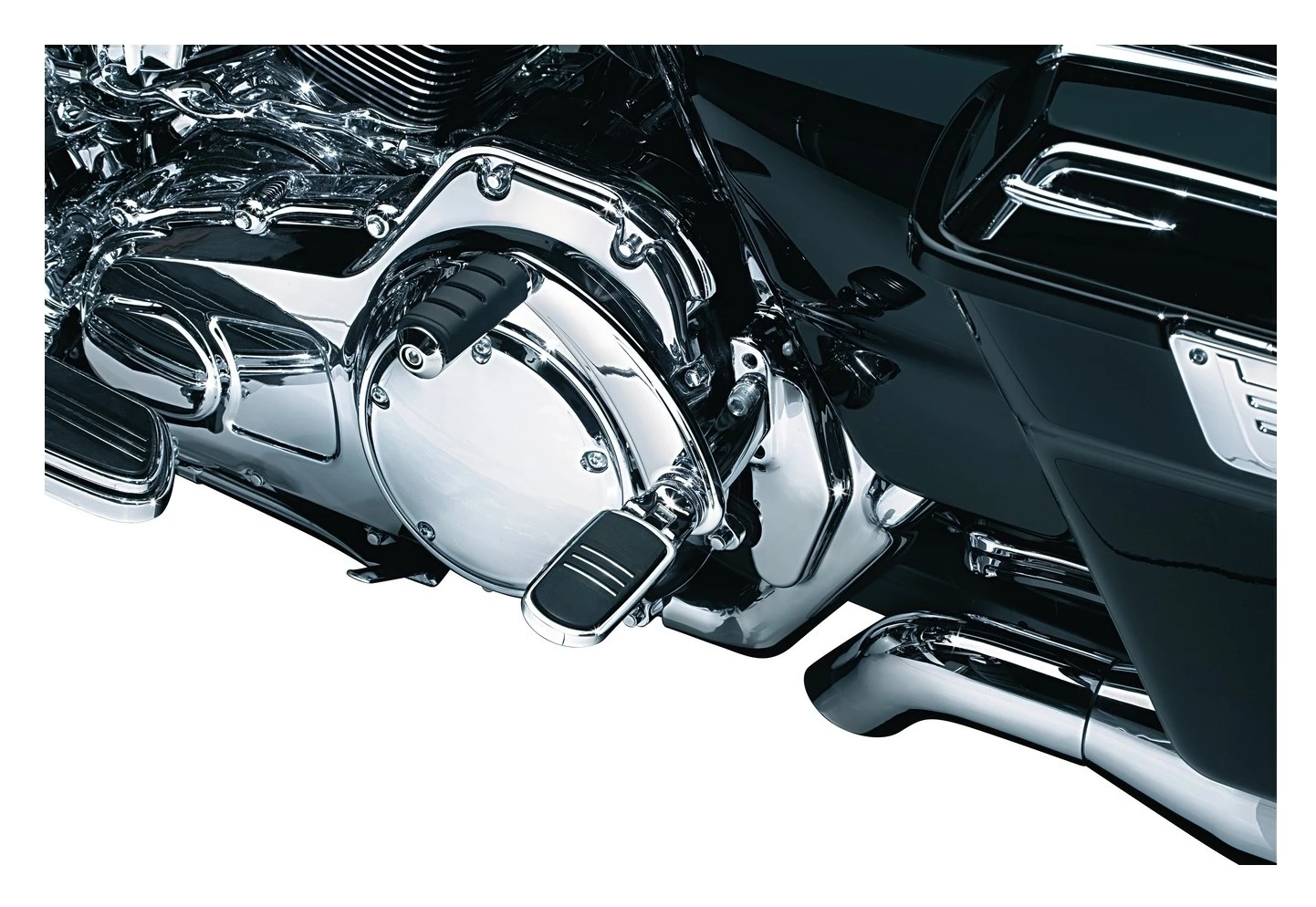 Coupon 🥰 Kuryakyn Retractable Passenger Pegs For Harley Touring 2004-2022 Chrome [Open Box] 🎉 - Image 3