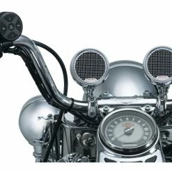 Best Pirce ⌛ Kuryakyn Road Thunder Speaker Pods And Bluetooth Audio Controller by MTX ✔️ -Kuryakyn Sales Store kuryakyn road thunder speaker pods and bluetooth audio controller chrome 3