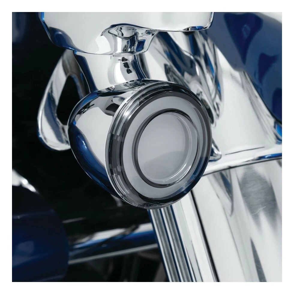 Discount 🎉 Kuryakyn Tracer Diffused Front LED Turn Signal Insert For Harley Bullet-Style 🌟 - Image 5