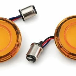 Discount 🎉 Kuryakyn Tracer Diffused Front LED Turn Signal Insert For Harley Bullet-Style 🌟 -Kuryakyn Sales Store kuryakyn tracer diffused front led turn signal insert for harley bullet style 15