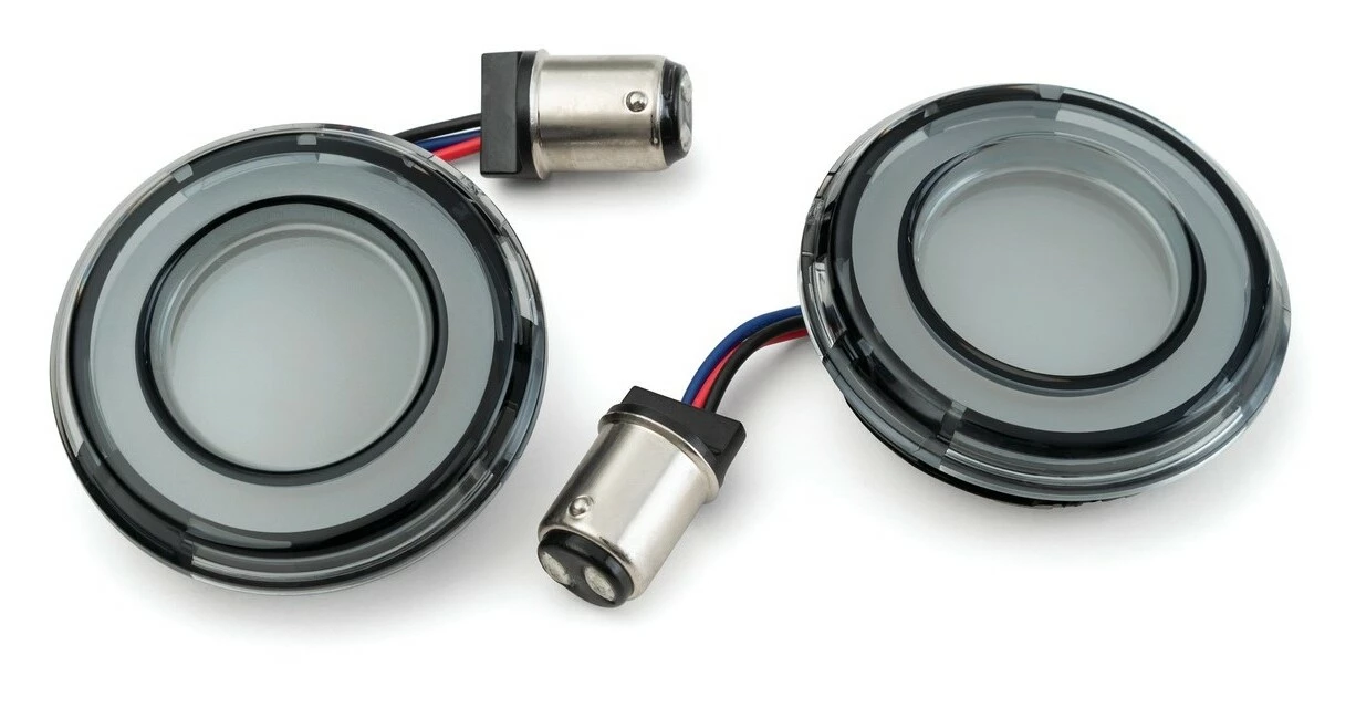 Discount 🎉 Kuryakyn Tracer Diffused Front LED Turn Signal Insert For Harley Bullet-Style 🌟 - Image 8