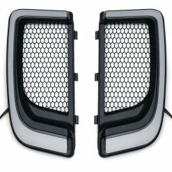 Best reviews of ❤️ Kuryakyn Tracer LED Fairing Lower Grills For Harley Touring 2014-2022 ⌛