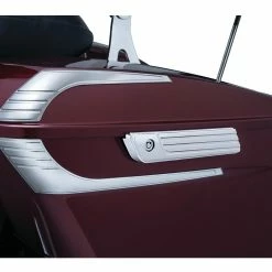 Discount 🛒 Kuryakyn Tri-Line Saddlebag Hinge Covers For Harley Touring 2014-2022 👏 -Kuryakyn Sales Store kuryakyn tri line saddlebag hinge covers for harley20142016 chrome 1