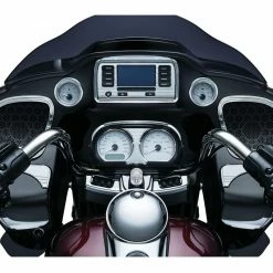 Promo 👏 Kuryakyn Tri-Line Speaker Accents For Harley Road Glide 2015-2022 👏 -Kuryakyn Sales Store kuryakyn tri line speaker accents for harley road glide20152016 chrome 5