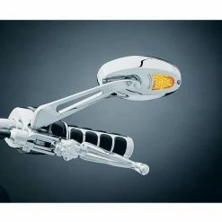 Budget 💯 Kuryakyn LED Turn Signal Mirrors For Harley 🥰