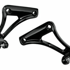 Buy 🥰 Kuryakyn Underseat Passenger Foot Peg Mounts For Harley Softail ⌛ -Kuryakyn Sales Store kuryakyn underseat passenger footpeg mounts for harley softail black 1