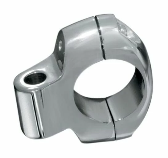 Flash Sale 🛒 Kuryakyn Universal Accessory Mount Handlebar Clamp 1 1/4" Diameter Clamp / Chrome [Open Box] ⌛