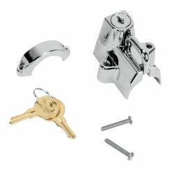 Buy 😉 Kuryakyn Universal Chrome Helmet Lock ⭐ -Kuryakyn Sales Store kuryakyn universal chrome helmet lock 4