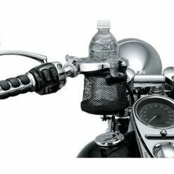 Best Sale ⭐ Kuryakyn Universal Handlebar Clamp Drink Holder 👏 -Kuryakyn Sales Store kuryakyn universal handlebar clamp drink holder chrome 3