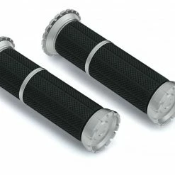 Flash Sale 🧨 Kuryakyn Riot Universal Grips 😉 -Kuryakyn Sales Store kuryakyn universal riot grips silver 1