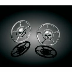 Buy 😀 Kuryakyn Zombie Front Speaker Grills For Harley Touring ❤️ -Kuryakyn Sales Store kuryakyn zombie front speaker grills for harley touring zombie 3