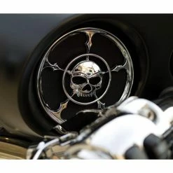 Buy 😀 Kuryakyn Zombie Front Speaker Grills For Harley Touring ❤️ -Kuryakyn Sales Store kuryakyn zombie front speaker grills for harley touring zombie 5