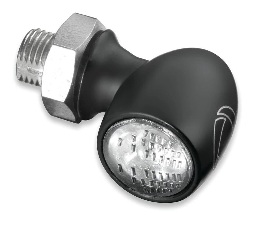 Best reviews of 🥰 Kuryakyn by Kellermann Atto Turn Signal Smoked Red Running / Red Brake LEDs / Satin Black Housing [Previously Installed] 😀 - Image 2